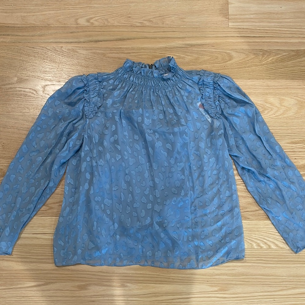 Rebecca Taylor Silk Dress Shirt